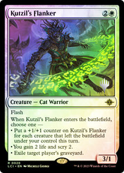 Kutzil's Flanker (Promo Pack) (The Lost Caverns of Ixalan)\nPromo: Planeswalker Stamped\nSingle\nMagic The Gathering