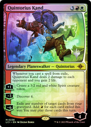 Quintorius Kand (Promo Pack) (The Lost Caverns of Ixalan)\nPromo: Planeswalker Stamped\nSingle\nMagic The Gathering