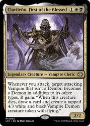 Clavileno, First of the Blessed\nThe Lost Caverns of Ixalan Commander\nSingle\nMagic The Gathering