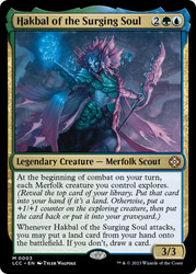 Hakbal of the Surging Soul\nThe Lost Caverns of Ixalan Commander\nSingle\nMagic The Gathering