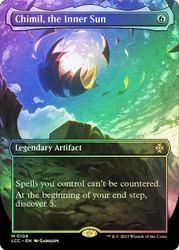 Chimil, the Inner Sun (Borderless)\nThe Lost Caverns of Ixalan Commander - Variants\nSingle\nMagic The Gathering