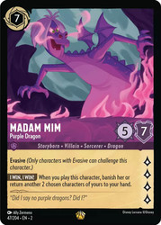 Madam Mim Purple Dragon