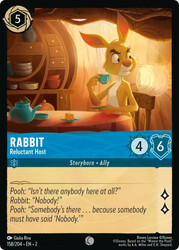 Rabbit Reluctant Host