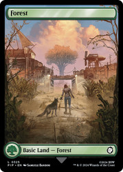 Forest (#325)\nFallout Commander\nSingle\nMagic The Gathering
