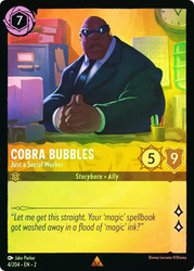 Cobra Bubbles Just A Social Worker