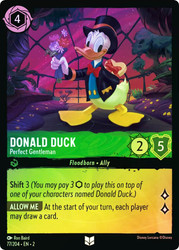 Donald Duck Perfect Gentleman
