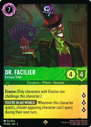 Dr Facilier Fortune Teller