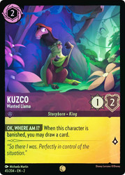 Kuzco Wanted Llama
