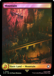 Mountain (#324)\nFallout Commander\nSingle\nMagic The Gathering