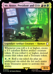 Mr. House, President and CEO\nFallout Commander\nSingle\nMagic The Gathering