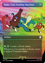 Nuka-Cola Vending Machine (Borderless)\nFallout Commander - Variants\nSingle\nMagic The Gathering