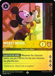 Mickey Mouse Friendly Face