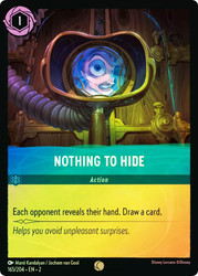 Nothing To Hide