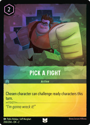 Pick A Fight
