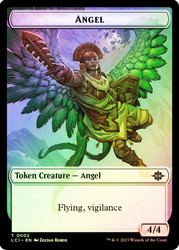 {Angel Token} // {Gnome Token}\nThe Lost Caverns of Ixalan\nSingle\nMagic The Gathering