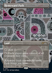 Homeward Path (Secret Lair) (Borderless)\nPromo: General\nSingle\nMagic The Gathering