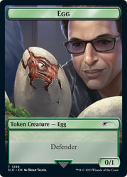 {Egg Token} (Secret Lair)\nPromo: General\nSingle\nMagic The Gathering