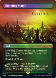 Blooming Marsh (Secret Lair) (Borderless)\nPromo: General\nSingle\nMagic The Gathering