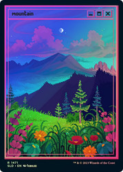 Mountain (Secret Lair) (#1471) (Full Art)\nPromo: General\nSingle\nMagic The Gathering