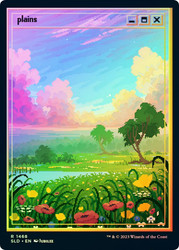Plains (Secret Lair) (#1468) (Full Art)\nPromo: General\nSingle\nMagic The Gathering