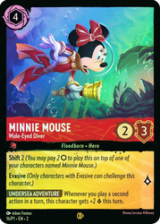 Minnie Mouse - Wide-Eyed Diver Singles