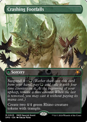 Crashing Footfalls (Borderless)\nSpecial Guests\nSingle\nMagic The Gathering