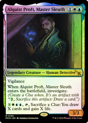 Alquist Proft, Master Sleuth\nMurders at Karlov Manor\nSingle\nMagic The Gathering