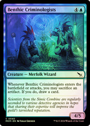 Benthic Criminologists\nMurders at Karlov Manor\nSingle\nMagic The Gathering