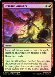 Demand Answers\nMurders at Karlov Manor\nSingle\nMagic The Gathering