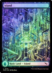 Island (#273) (Full Art)\nMurders at Karlov Manor\nSingle\nMagic The Gathering