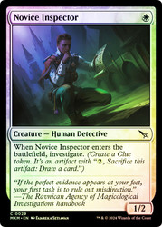 Novice Inspector\nMurders at Karlov Manor\nSingle\nMagic The Gathering