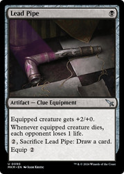 Lead Pipe\nMurders at Karlov Manor\nSingle\nMagic The Gathering
