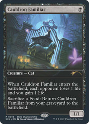 Cauldron Familiar (Store Championship) (Full Art)\nPromo: General\nSingle\nMagic The Gathering