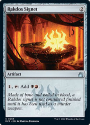 Rakdos Signet\nRavnica Remastered\nSingle\nMagic The Gathering