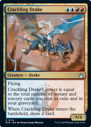 Crackling Drake\nRavnica Remastered\nSingle\nMagic The Gathering