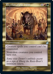 Rhythm of the Wild (Retro Frame)\nRavnica Remastered - Retro Frame\nSingle\nMagic The Gathering