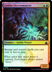 Goblin Electromancer\nRavnica Remastered\nSingle\nMagic The Gathering