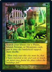 Farseek (Retro Frame)\nRavnica Remastered - Retro Frame\nSingle\nMagic The Gathering