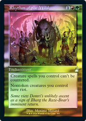 Rhythm of the Wild (Retro Frame)\nRavnica Remastered - Retro Frame\nSingle\nMagic The Gathering