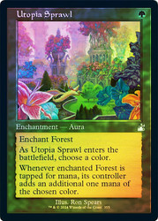 Utopia Sprawl (Retro Frame)\nRavnica Remastered - Retro Frame\nSingle\nMagic The Gathering