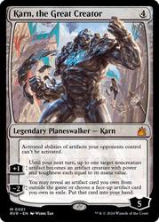 Karn, the Great Creator\nRavnica Remastered\nSingle\nMagic The Gathering
