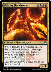 Rakdos Firewheeler\nRavnica Remastered\nSingle\nMagic The Gathering