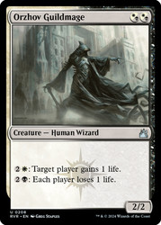 Orzhov Guildmage\nRavnica Remastered\nSingle\nMagic The Gathering
