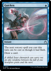 Quicken\nRavnica Remastered\nSingle\nMagic The Gathering