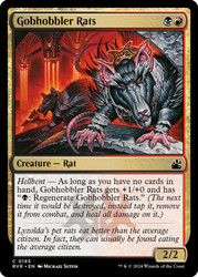 Gobhobbler Rats\nRavnica Remastered\nSingle\nMagic The Gathering