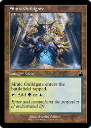 Simic Guildgate (Retro Frame)\nRavnica Remastered - Retro Frame\nSingle\nMagic The Gathering