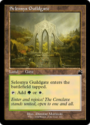 Selesnya Guildgate (Retro Frame)\nRavnica Remastered - Retro Frame\nSingle\nMagic The Gathering