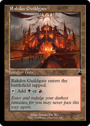 Rakdos Guildgate (Retro Frame)\nRavnica Remastered - Retro Frame\nSingle\nMagic The Gathering