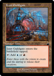 Izzet Guildgate (Retro Frame)\nRavnica Remastered - Retro Frame\nSingle\nMagic The Gathering