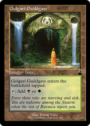 Golgari Guildgate (Retro Frame)\nRavnica Remastered - Retro Frame\nSingle\nMagic The Gathering